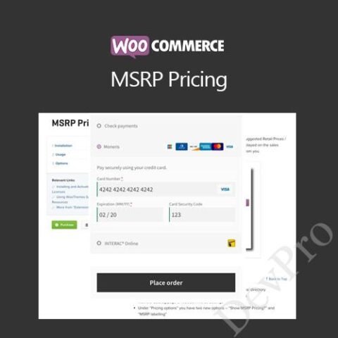 WooCommerce MSRP Pricing