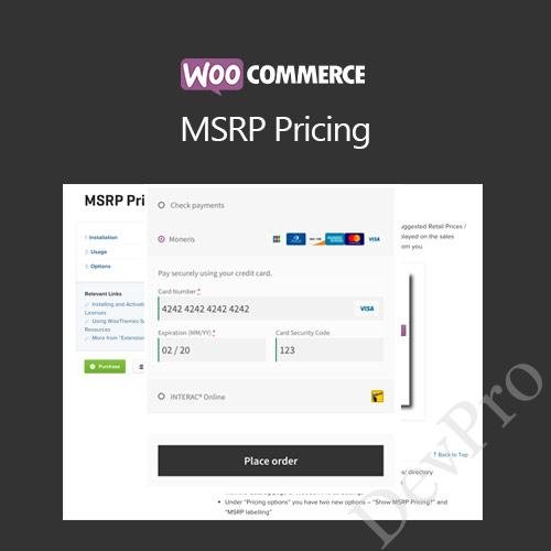 WooCommerce MSRP Pricing WooCommerce MSRP Pricing - Image 1