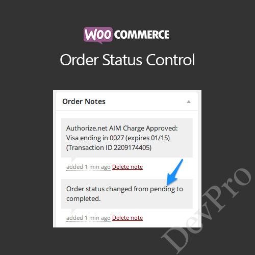 WooCommerce Order Status Control WooCommerce Order Status Control - Image 1