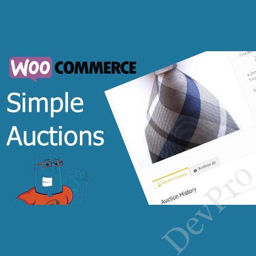WooCommerce Simple Auctions WooCommerce Simple Auctions - Image 1