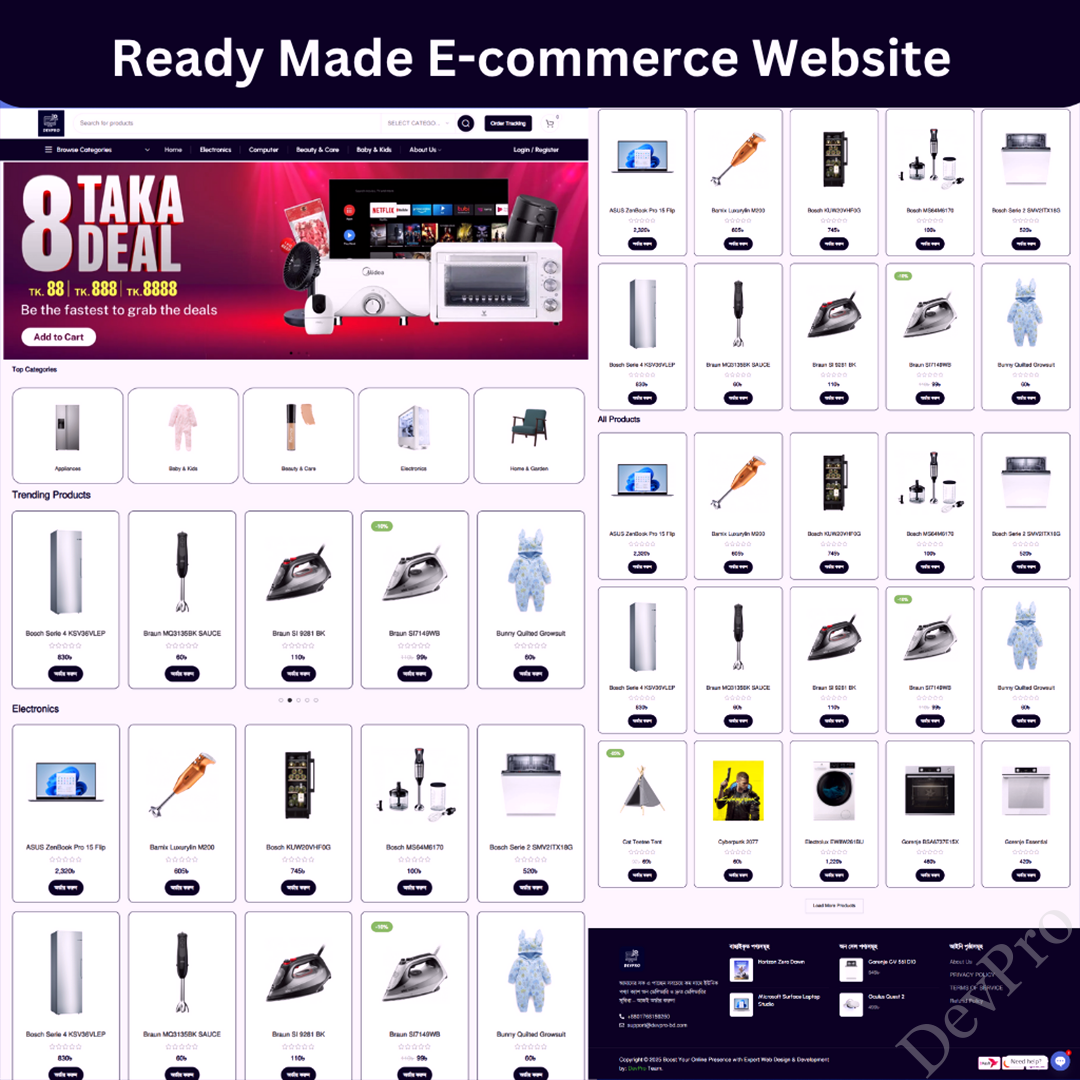 Ready Made E-commerce Website Ready-Made-E-commerce-Website