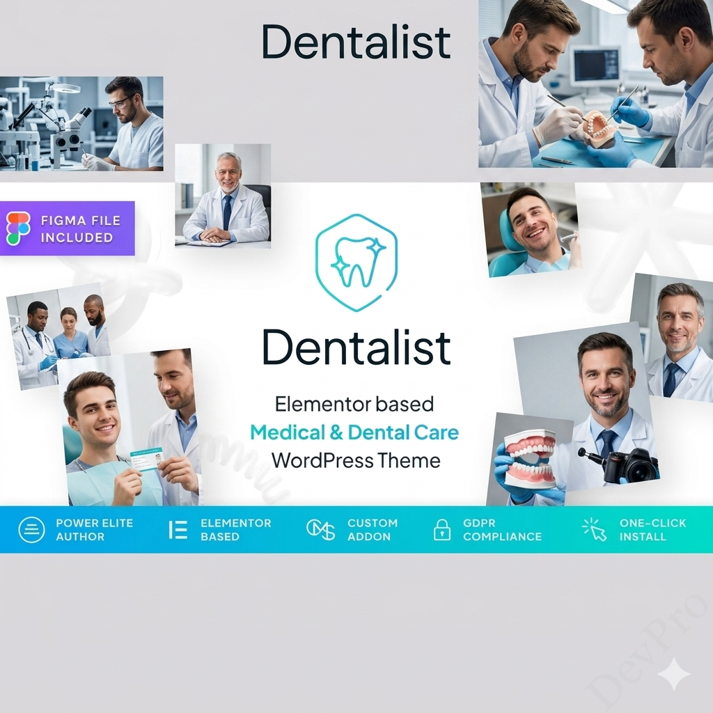 dentalist-medical-and-dentist-wordpress-theme Dentalist - Medical and Dentist WordPress Theme - Image 1