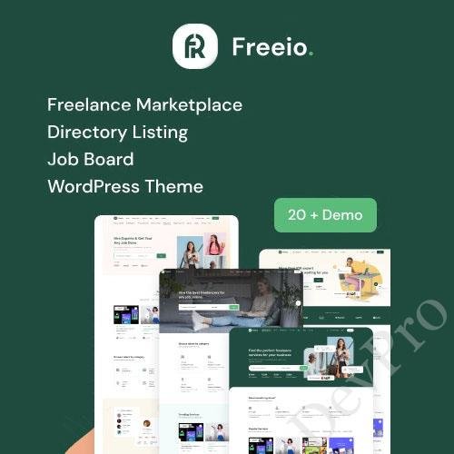 Freeio - Freelance Marketplace WordPress Theme Freeio - Freelance Marketplace WordPress Theme