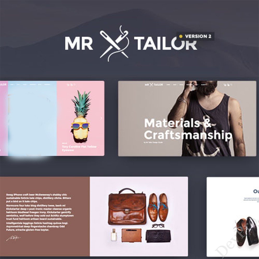 mr-tailor Mr. Tailor - Responsive WooCommerce Theme - Image 1
