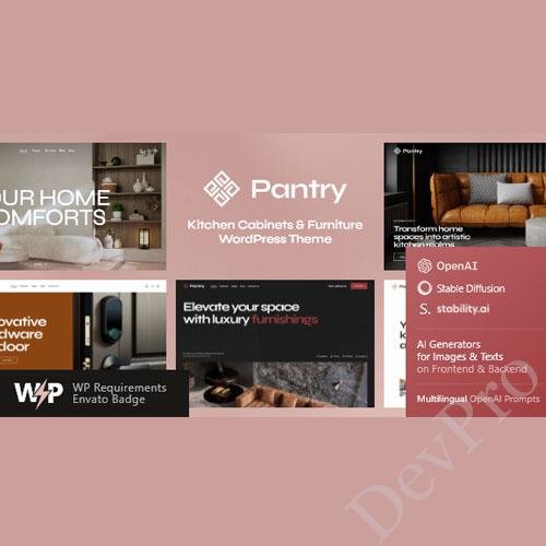 Pantry — Kitchen Cabinets & Furniture WordPress Theme Pantry — Kitchen Cabinets & Furniture WordPress Theme
