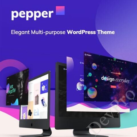 Pepper - Elegent Multi Purpose WordPress Theme