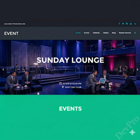 Themify Event WordPress Theme