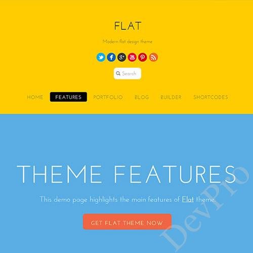 Themify Flat WordPress Theme Themify Flat WordPress Theme