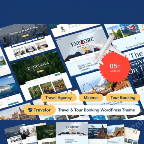 Travelor – Travel & Tour Booking WordPress Theme