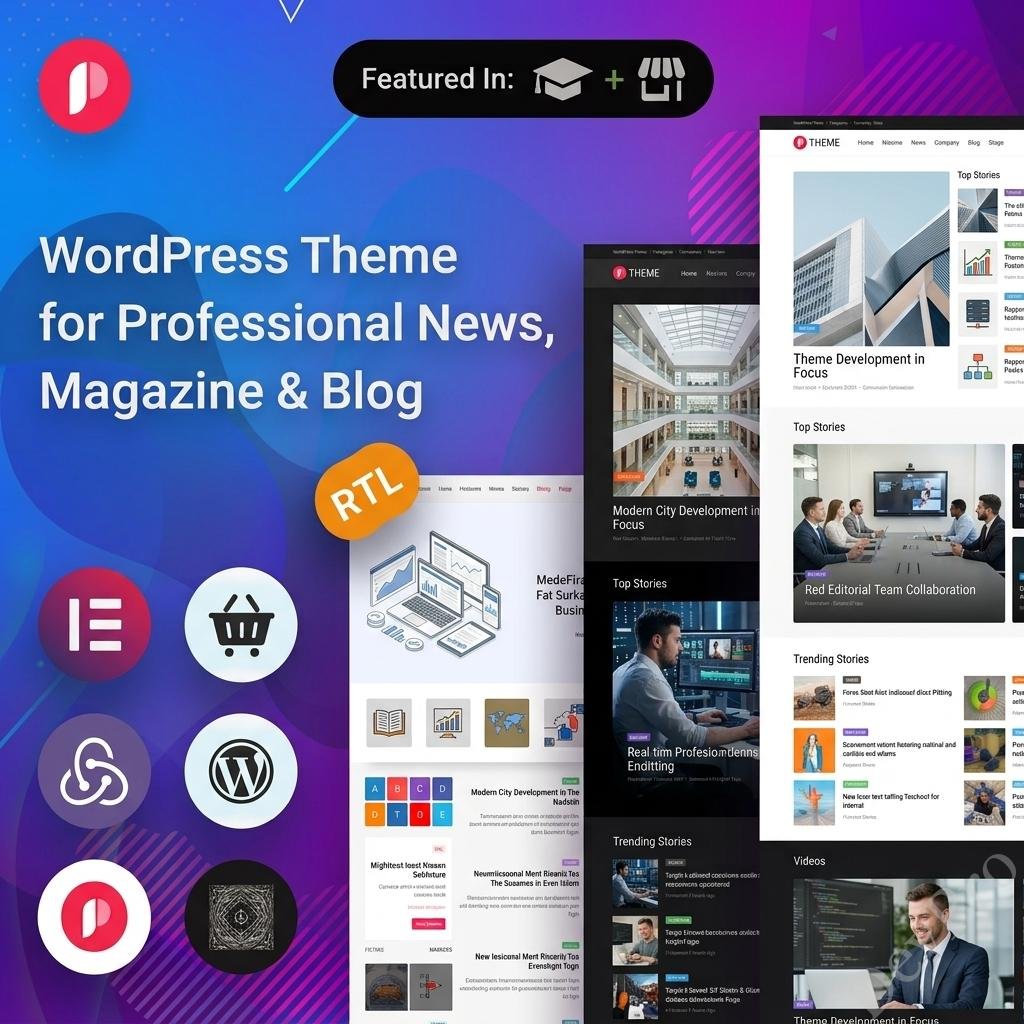 News Magazine Papr – News Magazine WordPress Theme