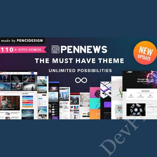 PenNews – News/ Magazine/ Business/ Portfolio/Reviews Landing AMP WordPress Theme